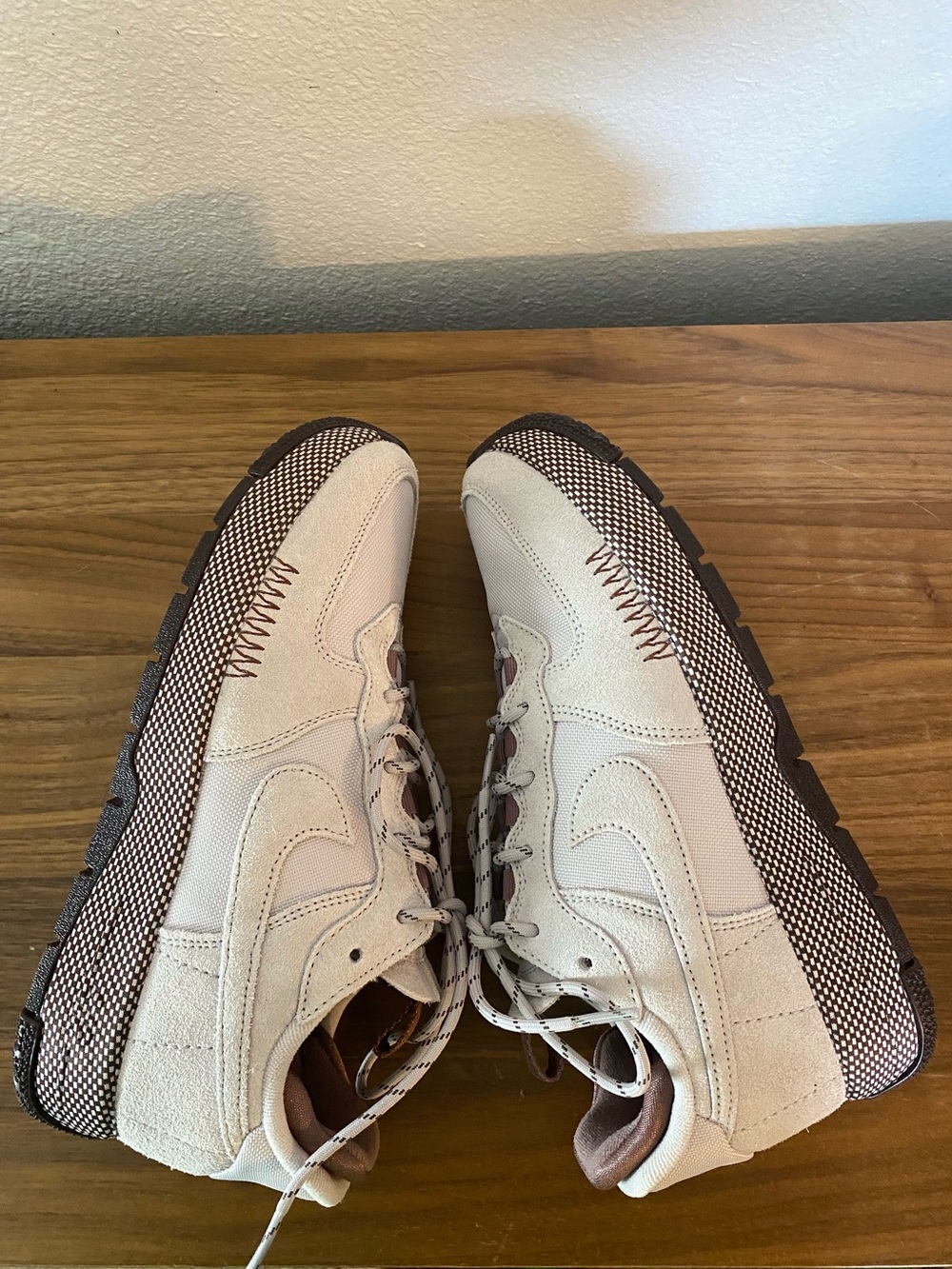 New Nike Air Force 1 Wild Sneakers Women’s 9 Platinum Violet Mauve Leather Suede - Picture 11 of 15